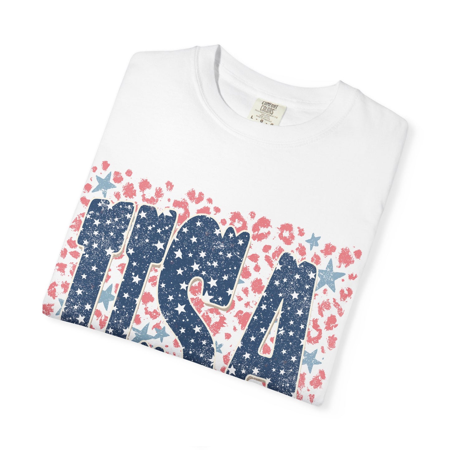 Patriotic Red & Blue Tee