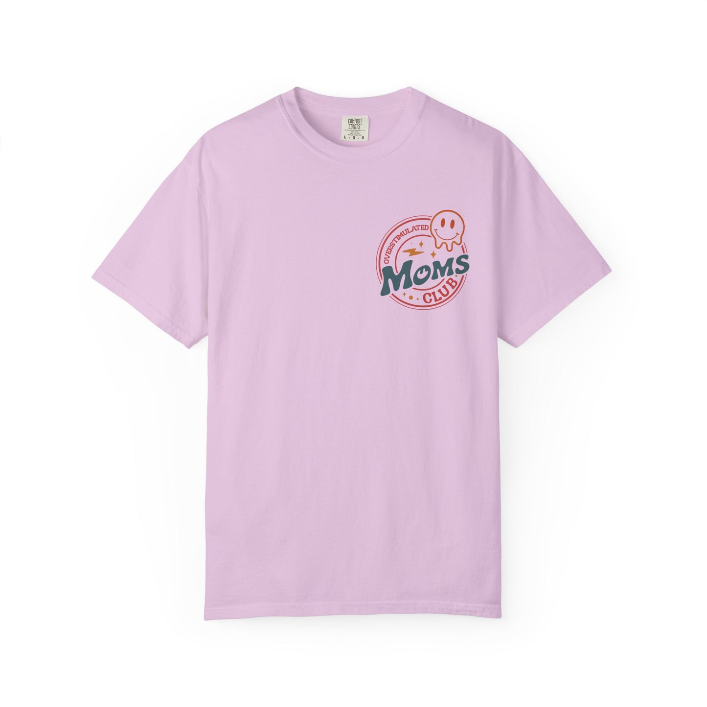 Moms Club T-Shirt — 'Overstimulated'