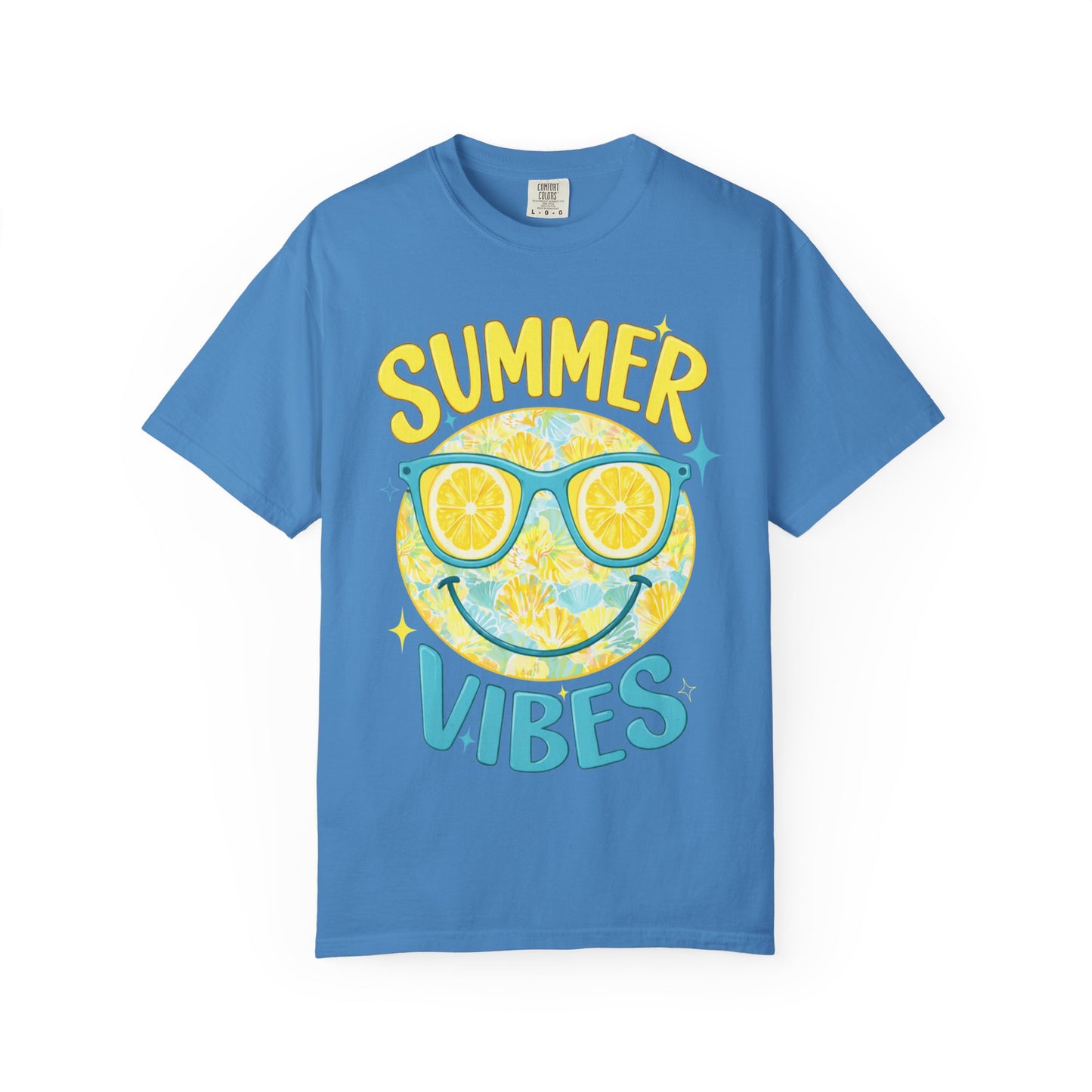 Summer Vibes T-Shirt – Sunny Lemon Sunglasses Graphic Tee
