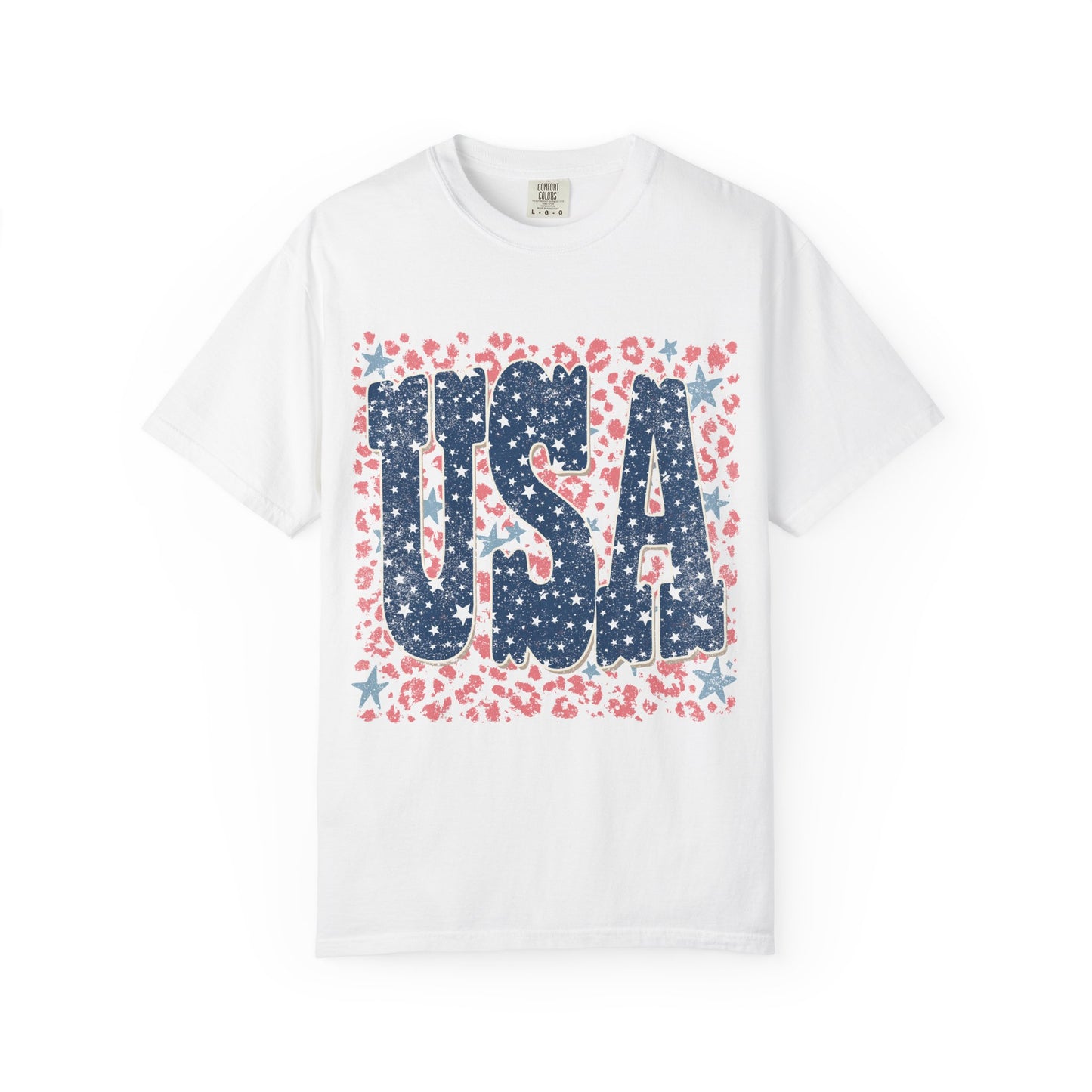 Patriotic Red & Blue Tee