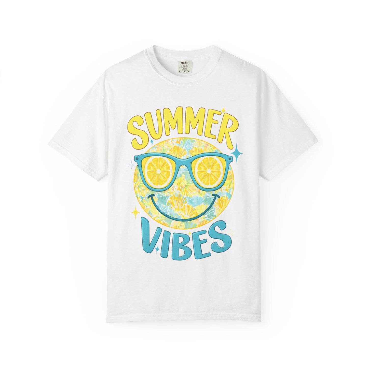 Summer Vibes T-Shirt – Sunny Lemon Sunglasses Graphic Tee