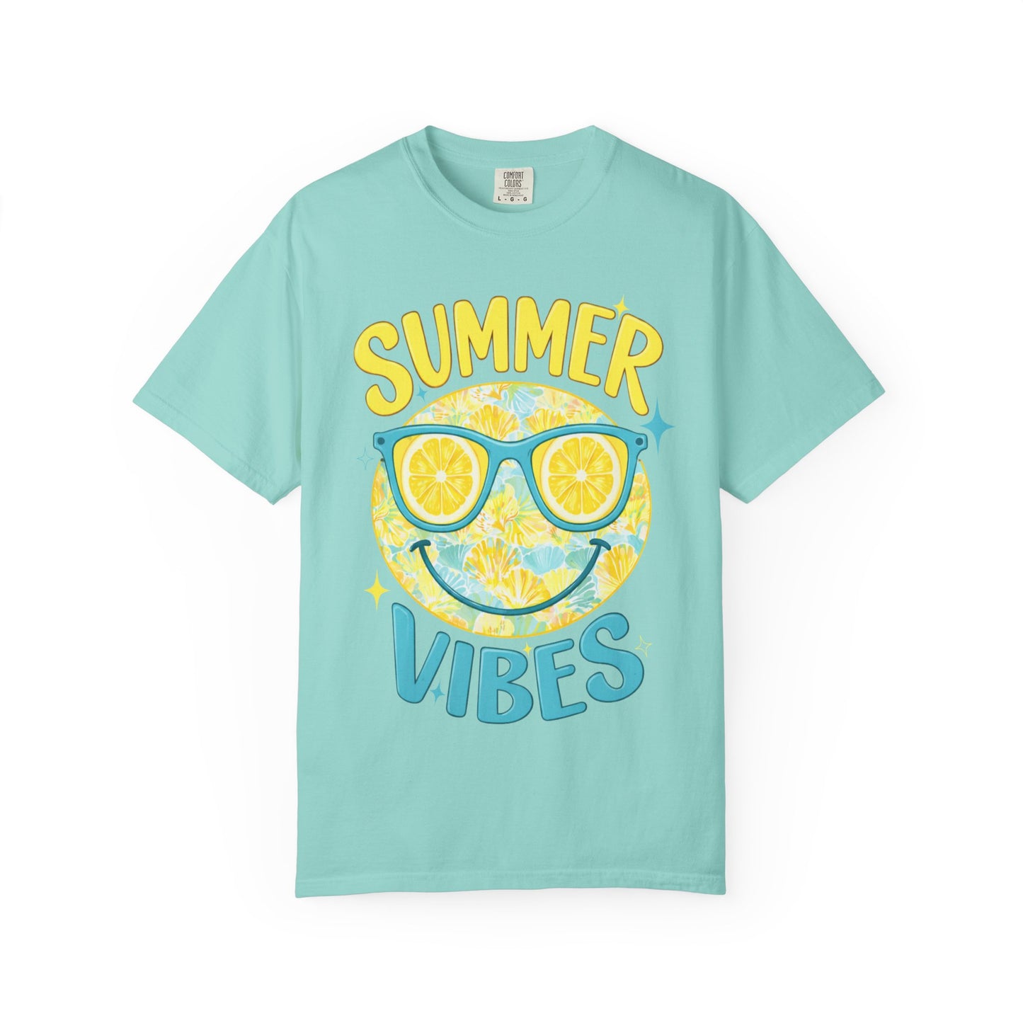 Summer Vibes T-Shirt – Sunny Lemon Sunglasses Graphic Tee