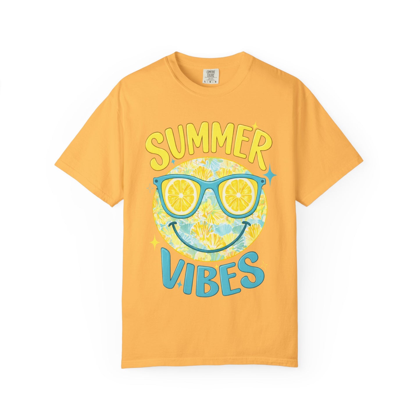 Summer Vibes T-Shirt – Sunny Lemon Sunglasses Graphic Tee