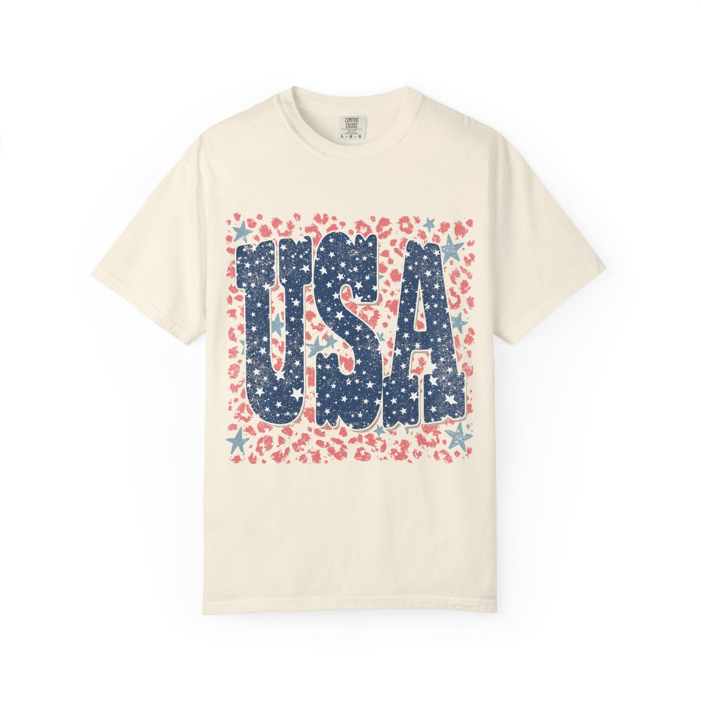 Patriotic Red & Blue Tee