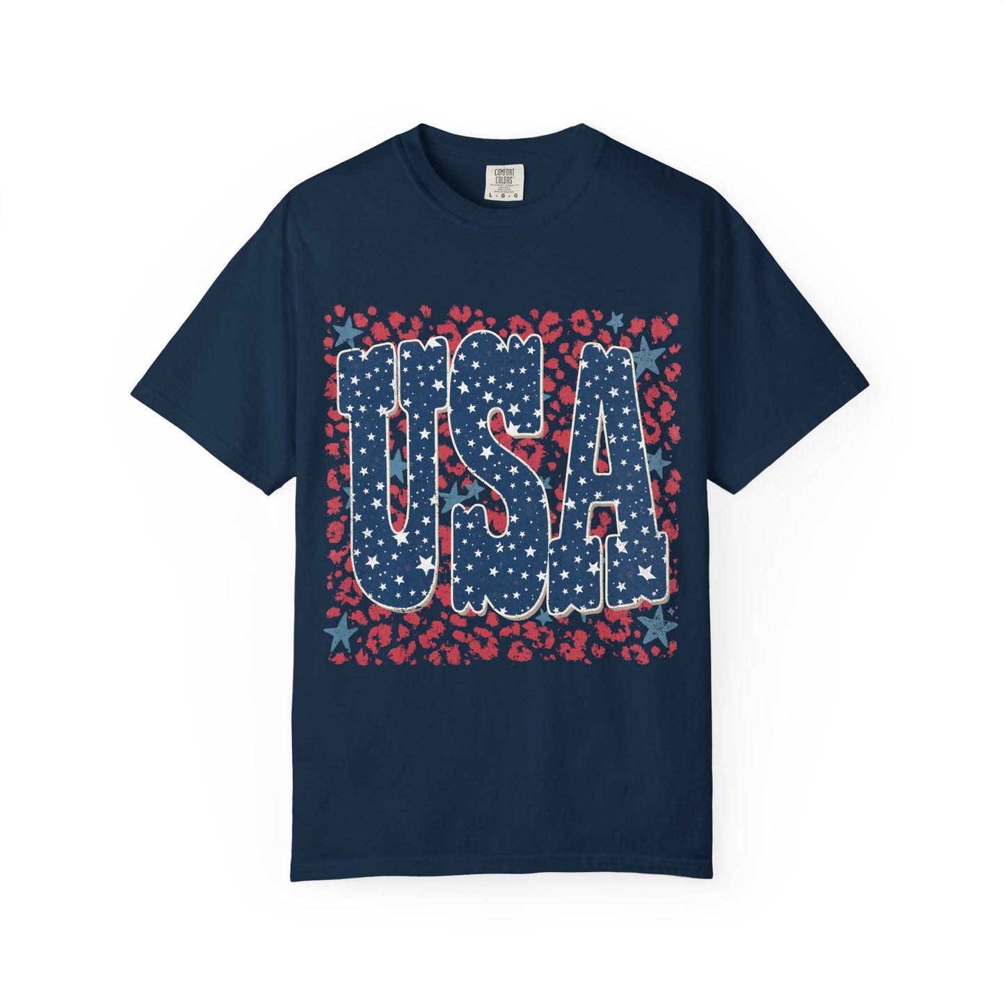 Patriotic Red & Blue Tee
