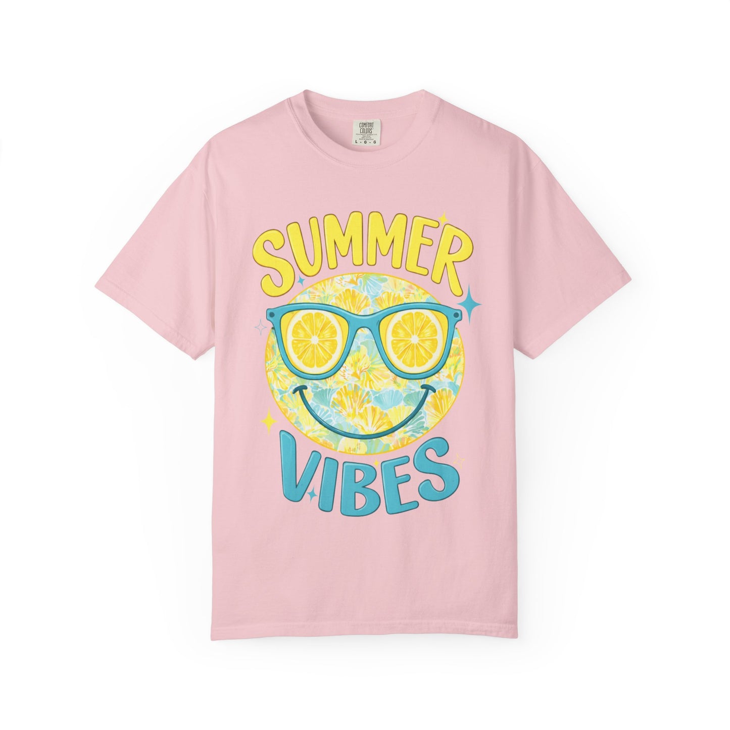Summer Vibes T-Shirt – Sunny Lemon Sunglasses Graphic Tee