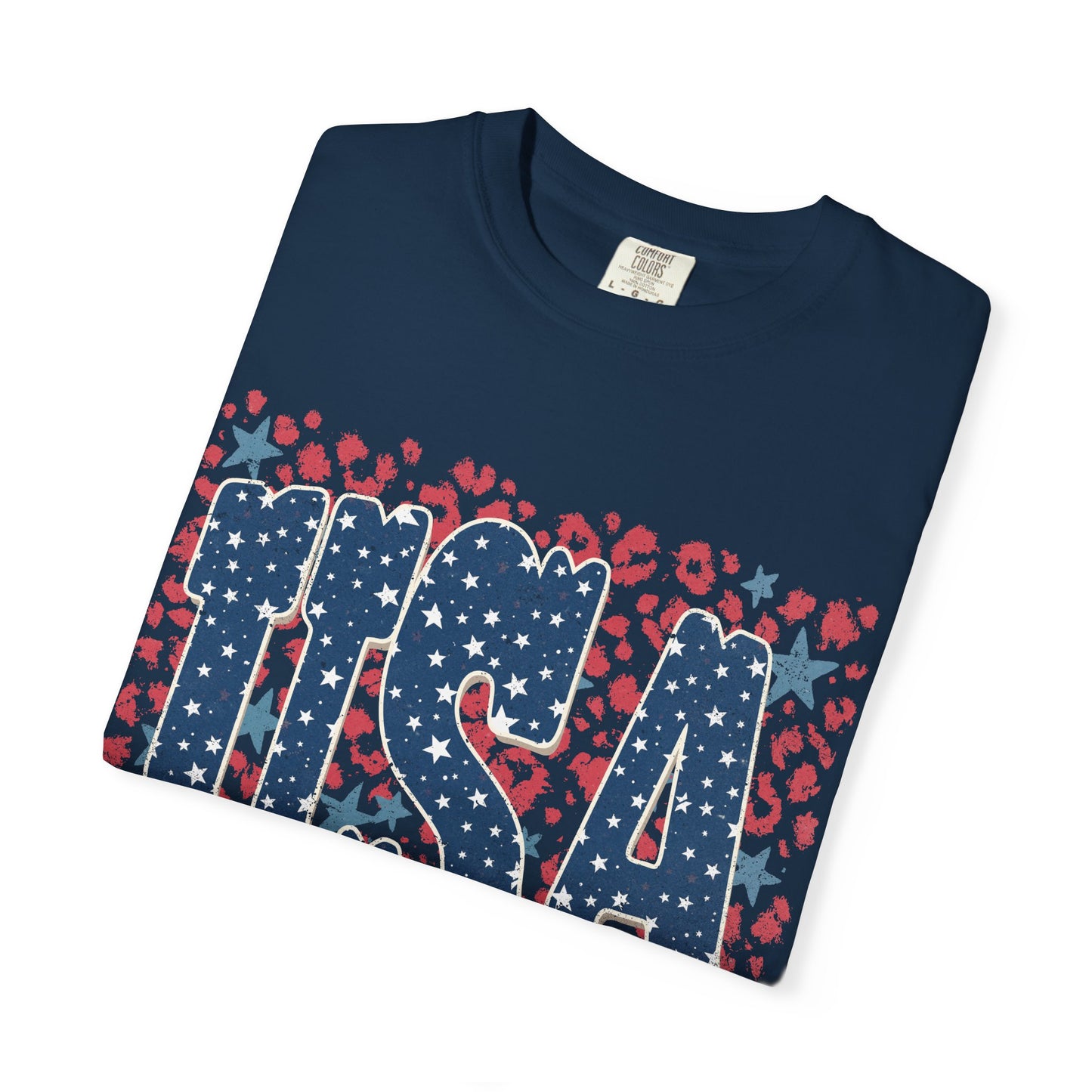 Patriotic Red & Blue Tee