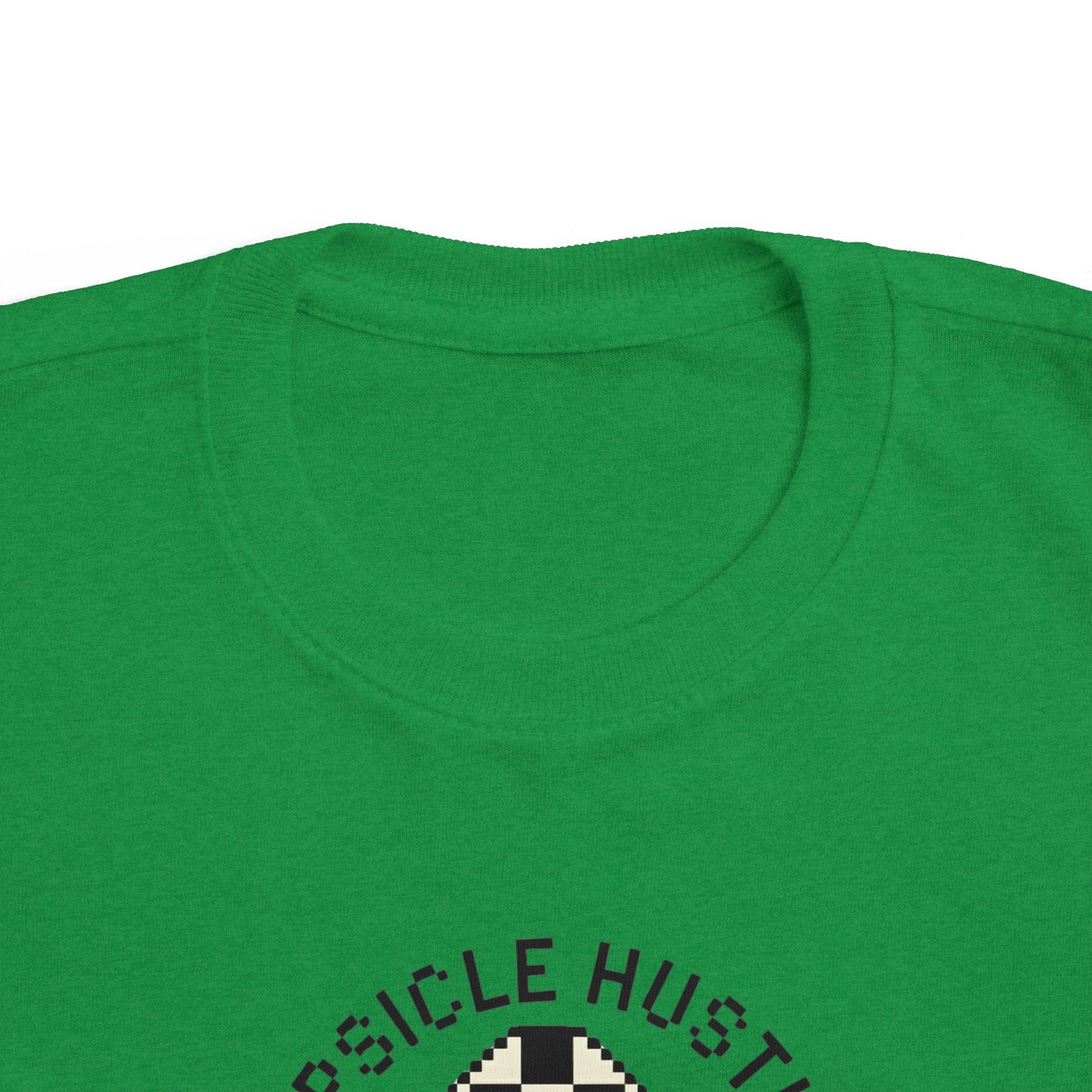 Popsicle Hustler Toddler Tee — Cute Checkered Popsicle Graphic Shirt