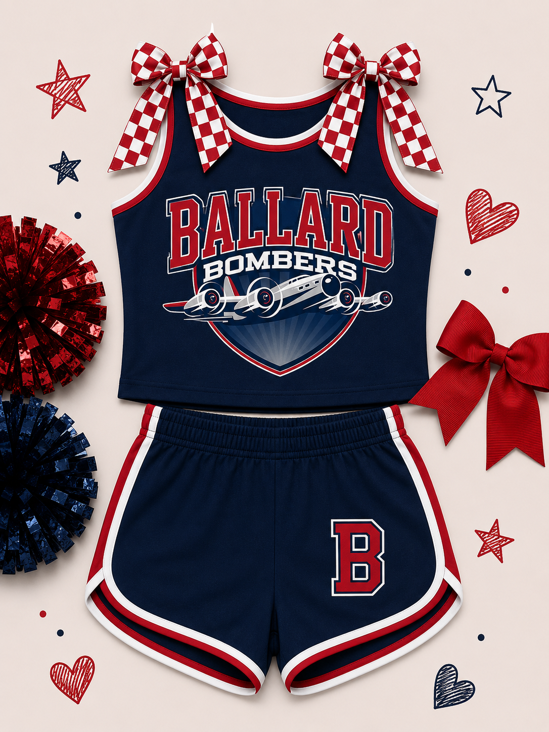 Ballard Cheer set